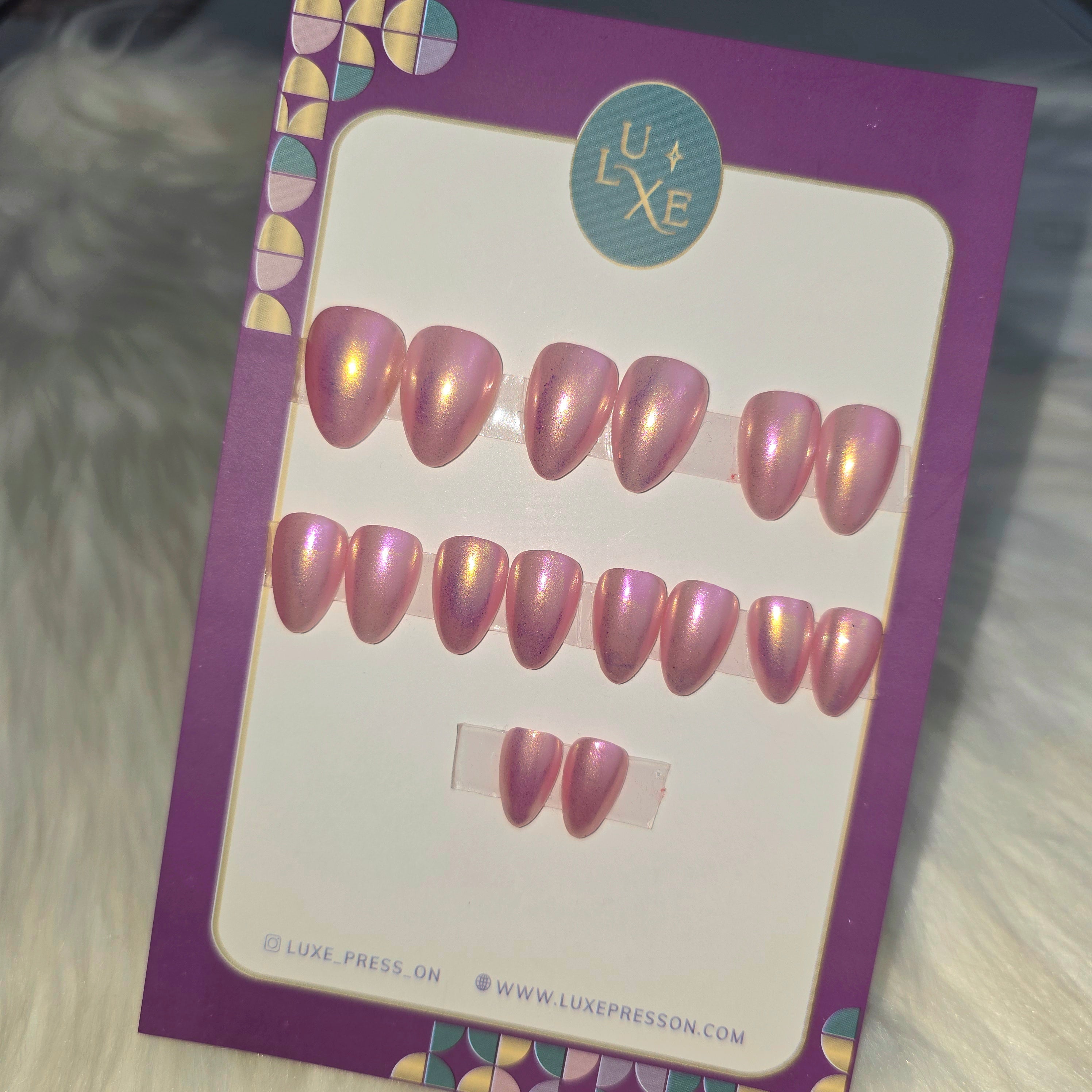 Dual Tone Glazed Nail Set