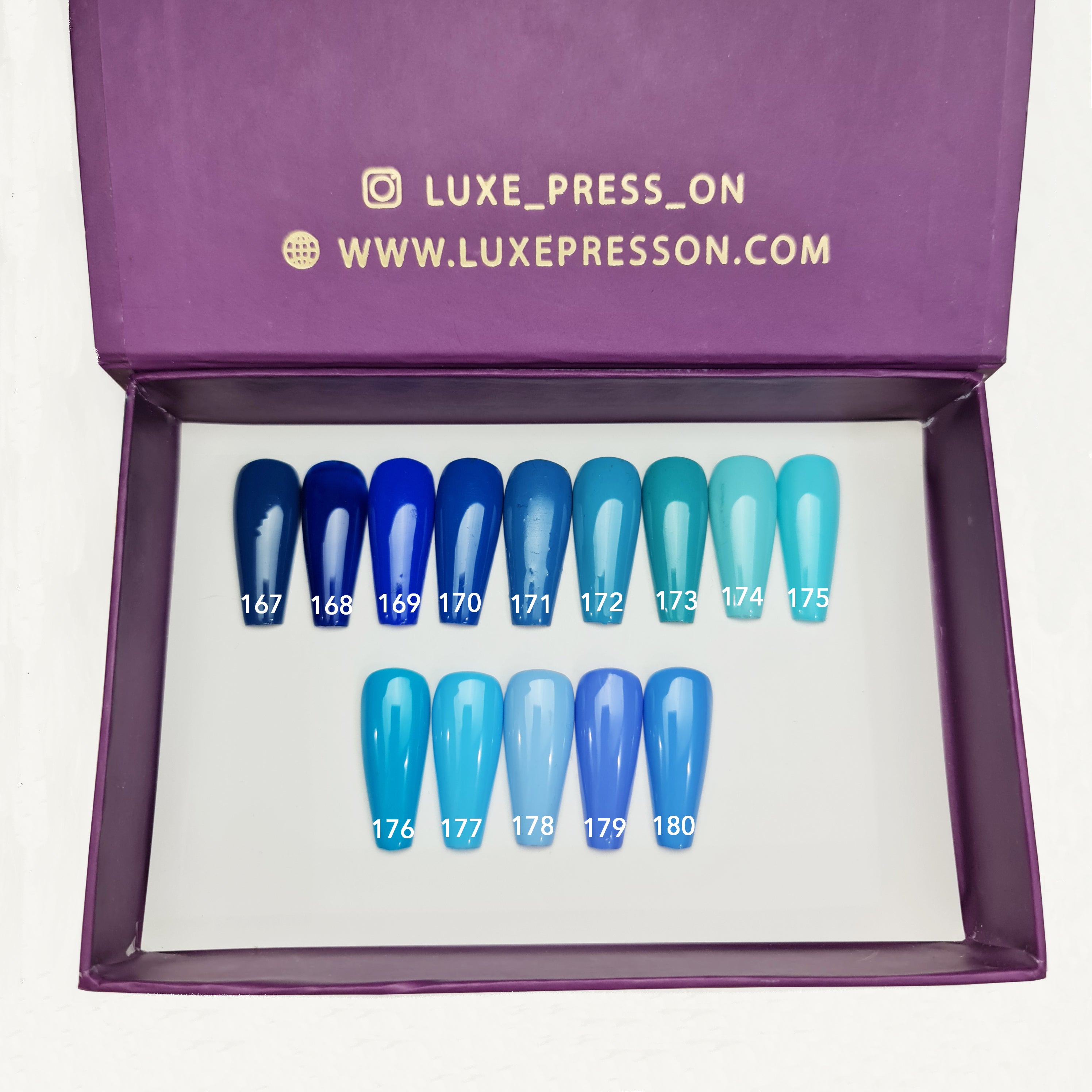 Single solid color - Mani pedi set