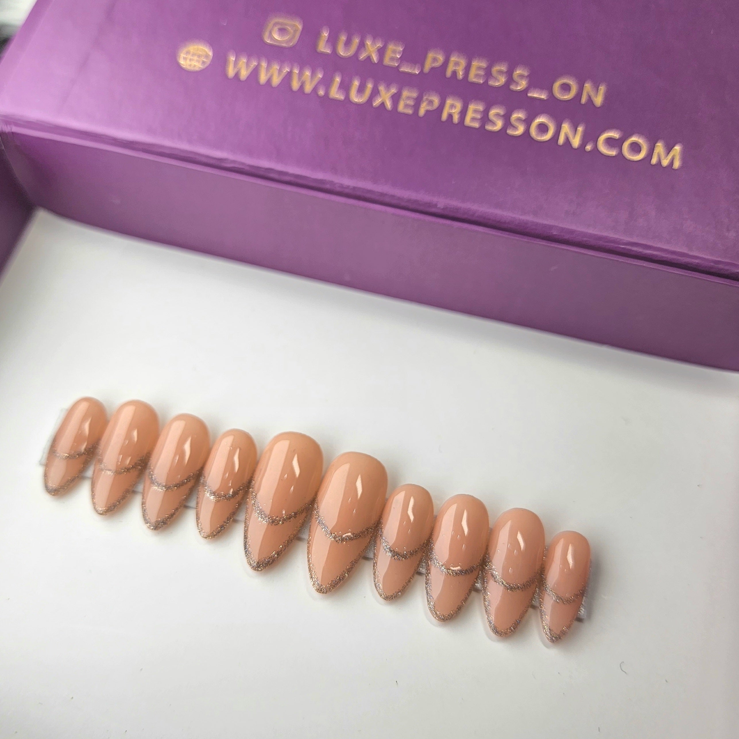 Flash Glitter Line French