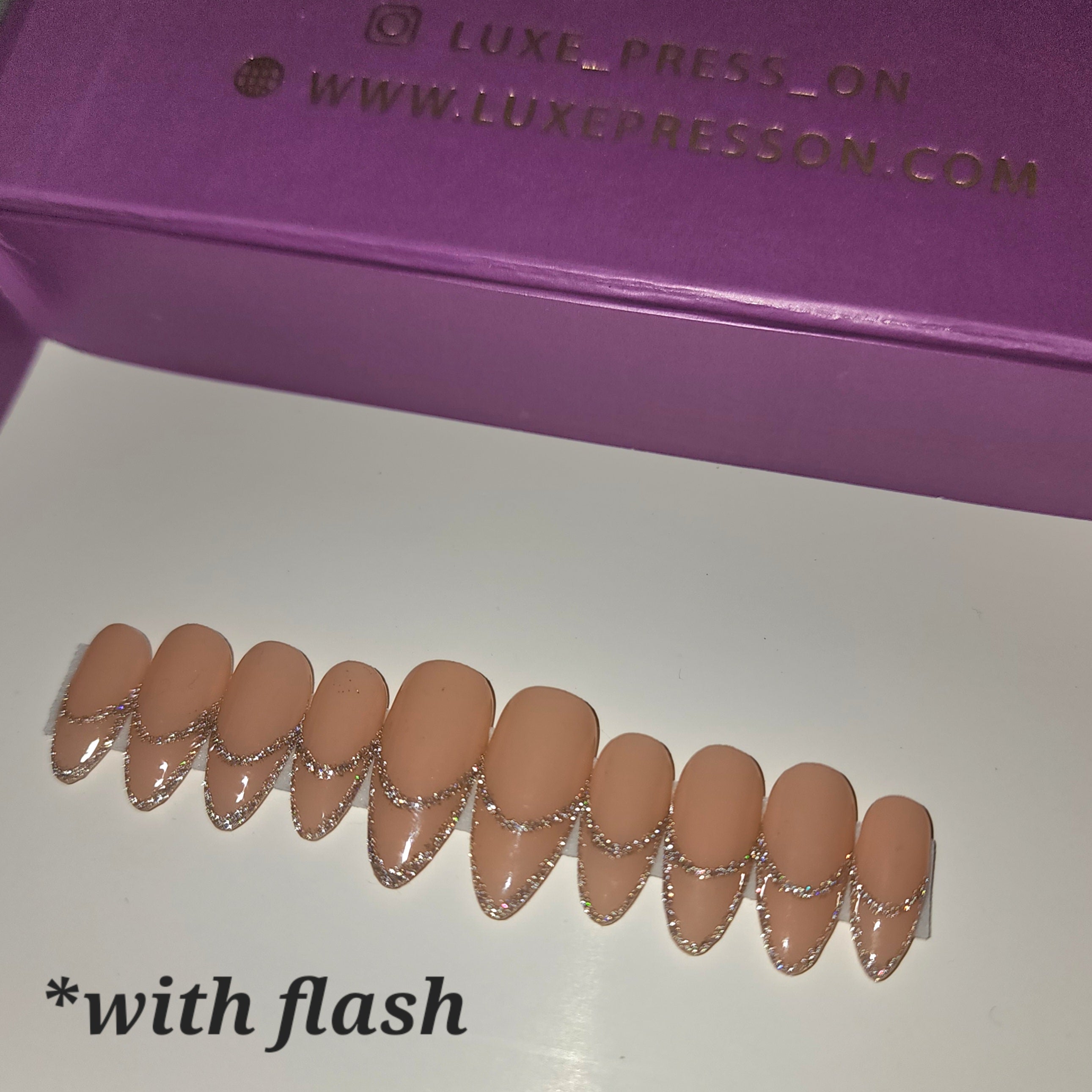 Flash Glitter Line French